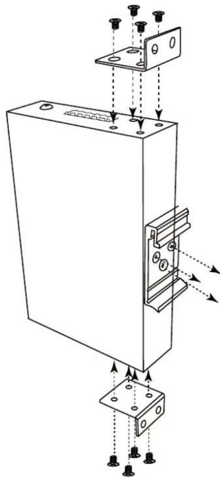 Microsens MS657031X - Wall-Mount Plate Mounting - 1