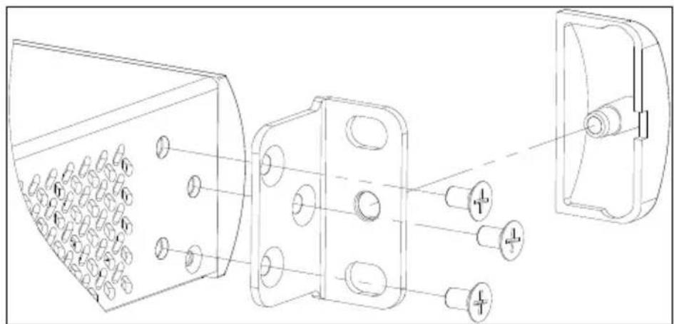 Microsemi 9606 G - Rack Mounting Brackets - 1