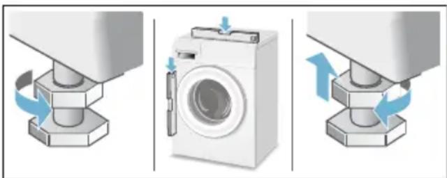 SIEMENS WD15G443 - ■ Ablauf in einen Siphon - 3
