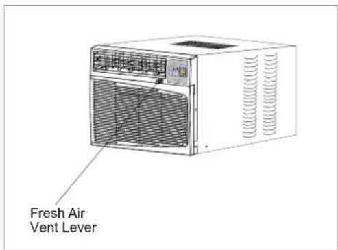 Fresh Air Vent Lever