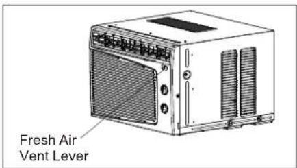 Fresh Air Vent Lever