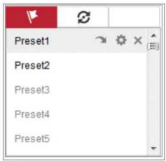 Hikvision DS-2CD2623G0-IZS - - Calling a Preset: - 1