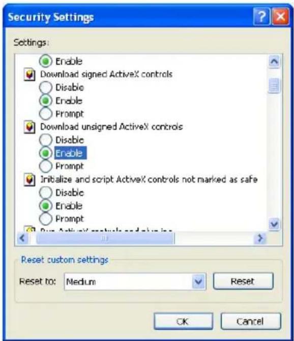 Provision-ISR I3-340IP536+ - Q : IE cannot download ActiveX control. How can I do? - 3