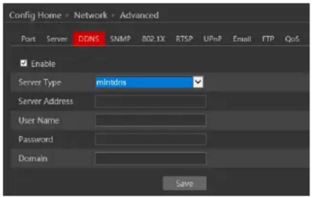 Provision-ISR I3-340IP536+ - DDNS Configuration - 1