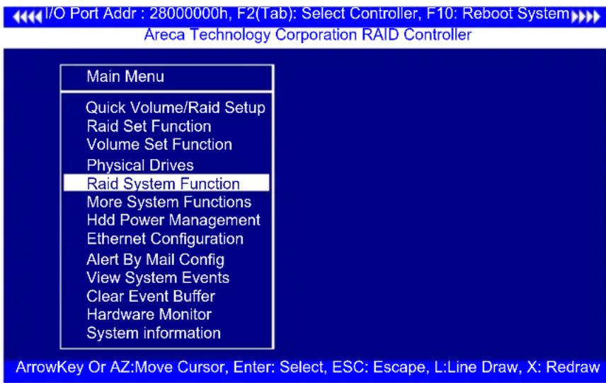 Areca ARC-1216-4i - Raid System Function - 1