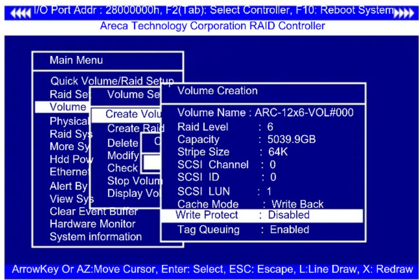 Areca ARC-1216-4i - - Write Protect - 1