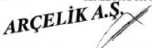 Arçelik OV 645 TI - GARANTI ŞARTLARI - 1