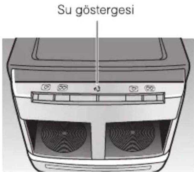 Arçelik K 3190 - Su deposunun doldurulması - 3