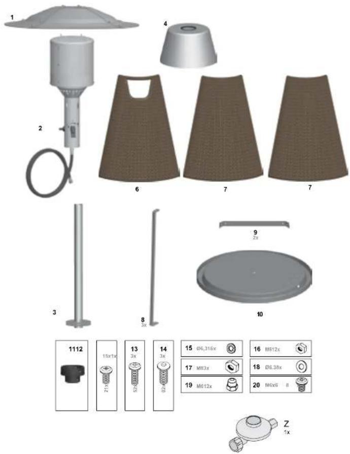 Enders Cosystand Rattan - Hersteller - 1
