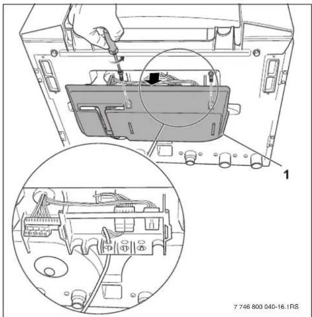 BUDERUS Logamax plus GB162-25 T40S - Klemmleistenanschlüsse - 1