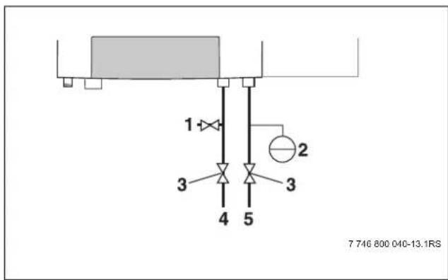 BUDERUS Logamax plus GB162-25 T40S - Ausdehnungsgefäß bauseits anschließen - 2