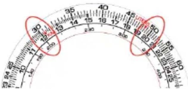 Aviador AV-1006 Altimeter - Reading Ratios - 3
