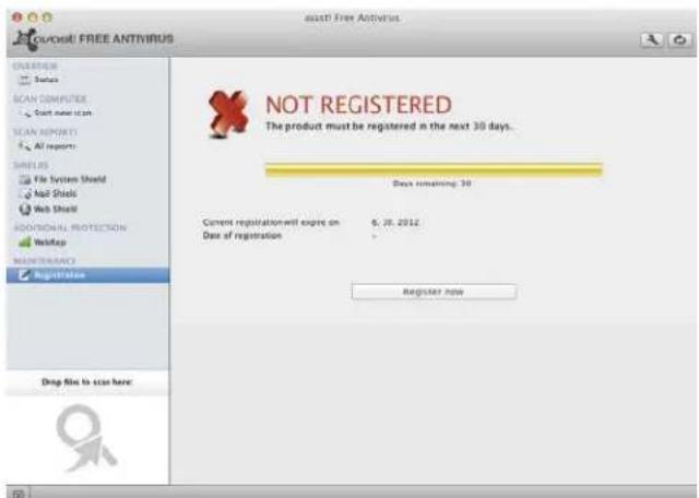 AVAST Free Antivirus (Mac) - Maintenance - 1