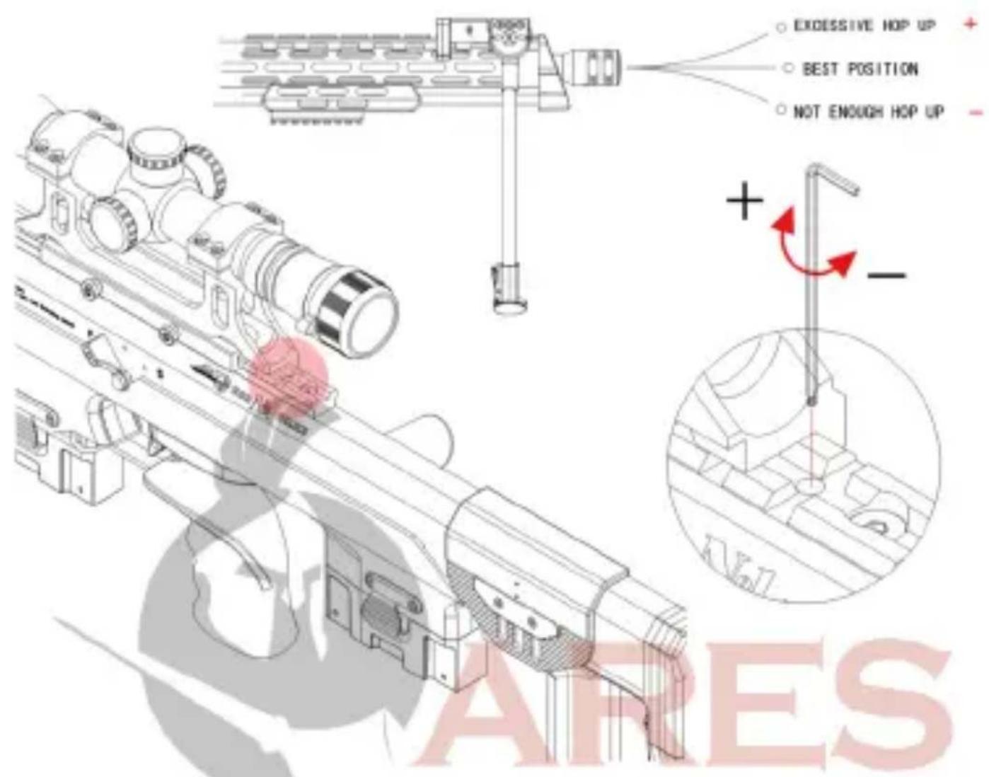 Ares MSR-004 - HOP-UP ADJUSTMENT - 1
