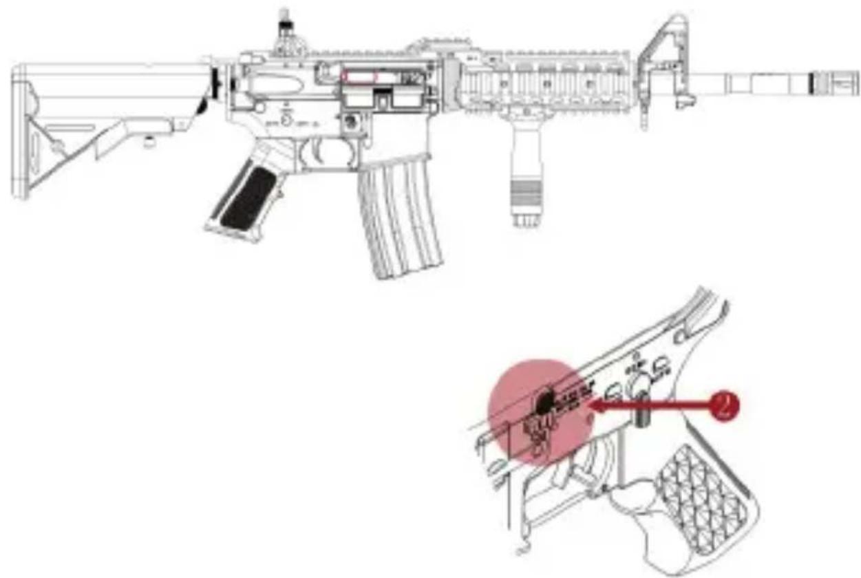 Ares AR-013 - BOLT LOCK & RELEASE - 1
