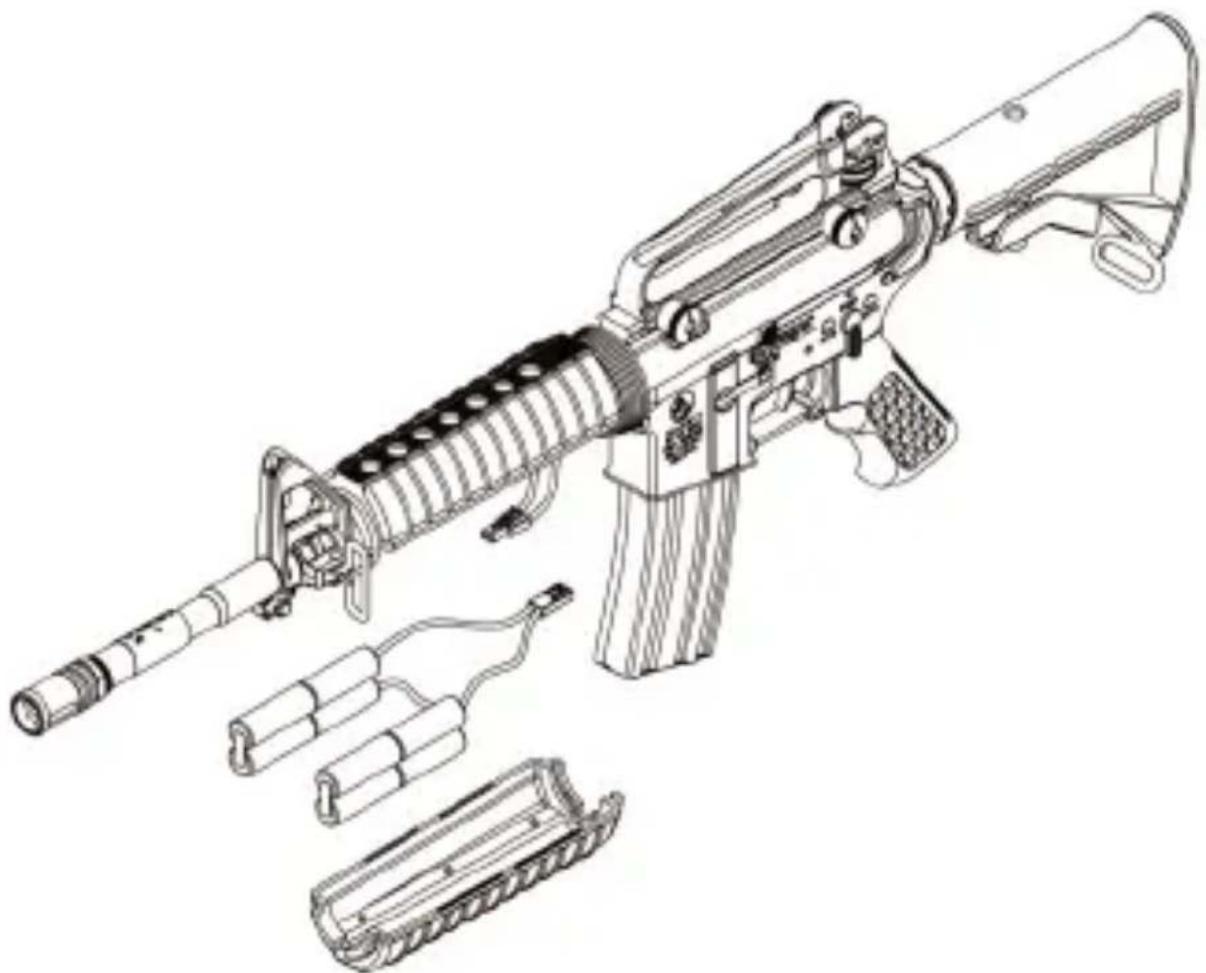 Ares AR-010 - INSERT THE BATTERY - 1