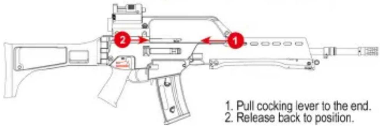 Ares AR-004 - BOLT LOCK & RELEASE - 2