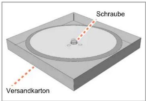Wabäma R400 - Falls sich das Ersatzmesser noch im Versandkarton befindet: - 1