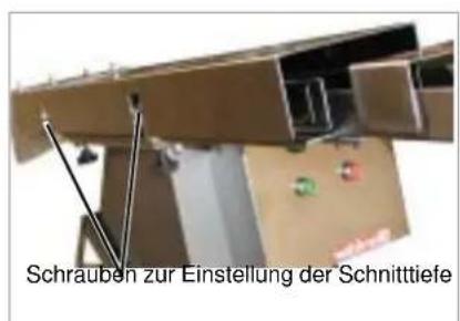 Wabäma BSM Vario - Schnitttiefe - 2