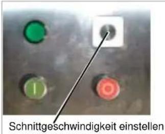 Wabäma BSM Vario - Schnittgeschwindigkeit - 1