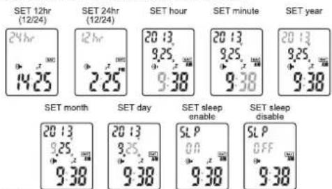 Welby 90944-14 - Setup mode: - 1