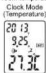 Welby 90944-14 - Clock mode: - 2