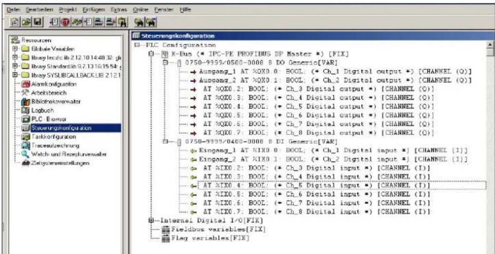 Wago I/O-IPC-C6 - Vorgehensweise bei Anlegen der Steuerungskonfiguration - 8