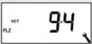 RADEMACHER 8431 - Menü 9.4 - Postleitzahl [ PLZ ] einstellen - 2