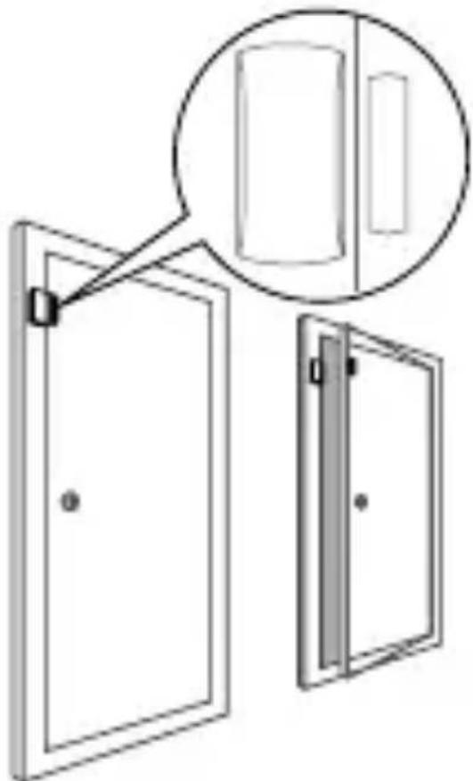 Techly I-ALARM Wireless door - Installation - 1