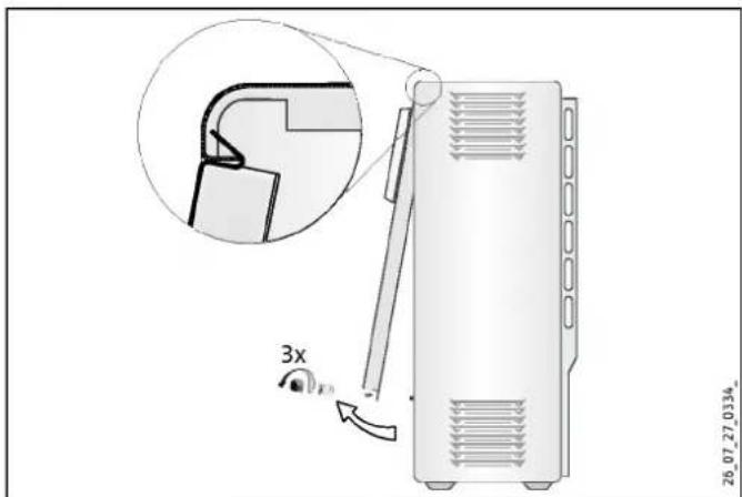 STIEBEL ELTRON ETS700 - Gerät öffnen - 2