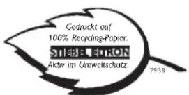 STIEBEL ELTRON EAS4 - Telefon 0 180 3 - 70 20 30 - 1