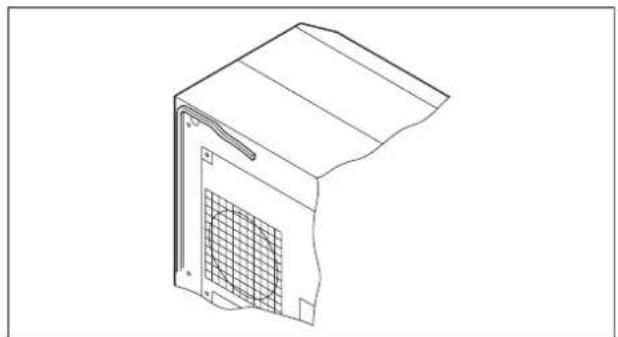 Rittal SK 3366 - Kühlgerät als Anbau montieren - 1