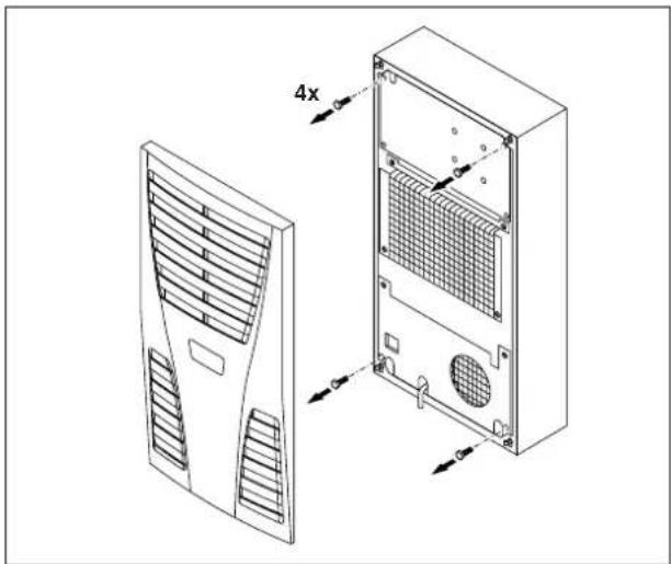 Rittal SK 3305 - Kühlgerät als Anbau montieren - 4