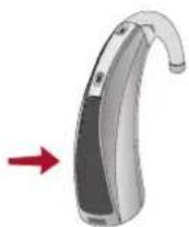 Audibel A2 BTE - Touch and Release Memory Control - 2