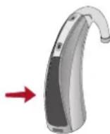 Audibel A2 BTE - Touch and Release Volume Control - 3