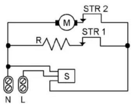 DIMPLEX HD 501 AK - Circuit Diagram - 1