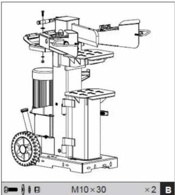 Zipper ZI-HS8PT - Mounting the control lever guide ZI-HS10T / ZI-HS12T - 1