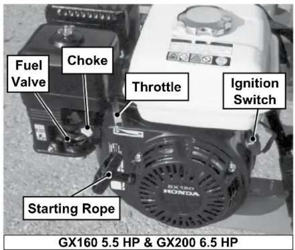 Wallenstein WX640 - Gas Engine: - 2
