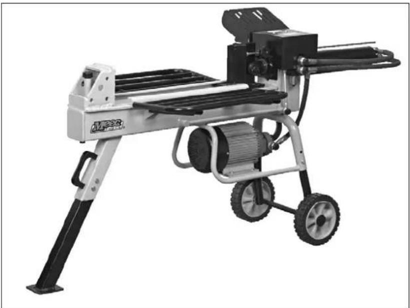 Meec Tools 380-040 - Operating Instructions for Electric Hydraulic Log Splitter - 1