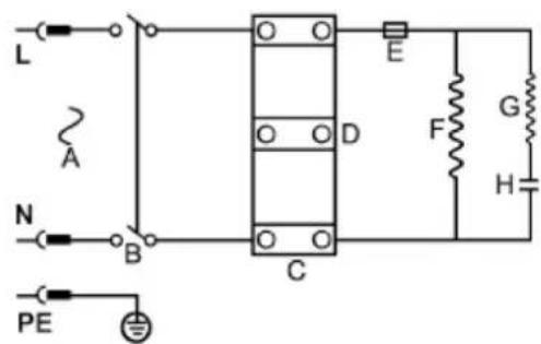 Meec Tools 380-040 - Elkretsschema - 1