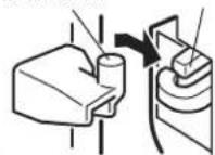 MITSUBISHI JT-MC206GS-W-E - Precautions for when opening/closing the front cover - 3