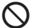 MITSUBISHI JT-MC206GS-W-E - Caution - 2