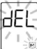 BEURER GL34 - Deleting the measured value memory - 2