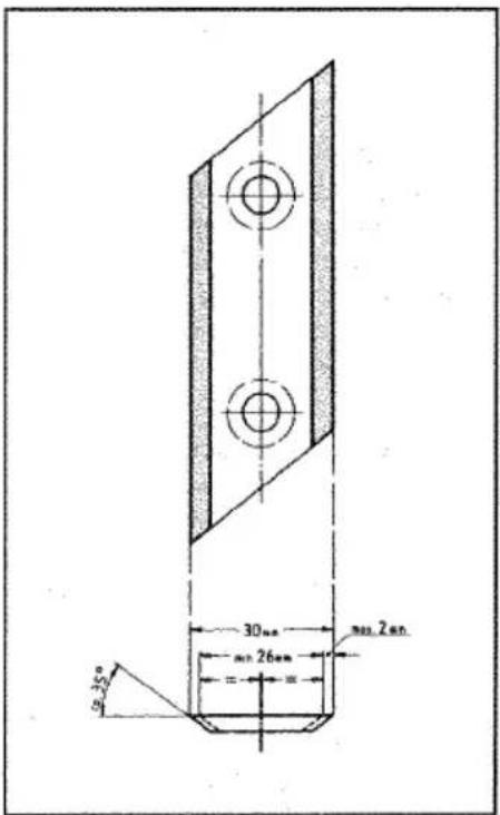 AL-KO H 3000 Profi - Auswechseln und Nach- schleifen der Messer - 3