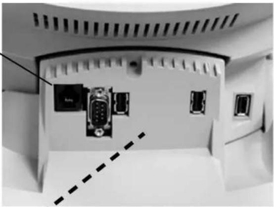 PITNEY BOWES DM900 - Connectors on the Back of the IntelliLink® Control Center - 1