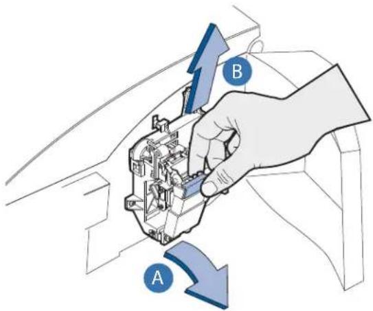 PITNEY BOWES DM900 - Cleaning the Moistener Brush - 1