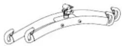 Liko Rall 242 ES R2R - Quick-Release Hook - 5
