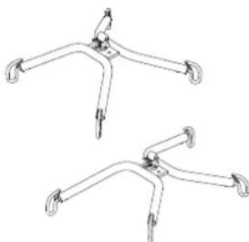 Liko Rall 242 ES R2R - Quick-Release Hook - 7