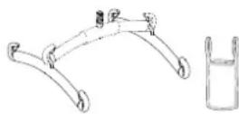 Liko Rall 242 ES R2R - Quick-Release Hook - 6