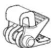 Liko Rall 242 ES R2R - Quick-Release Hook - 8
